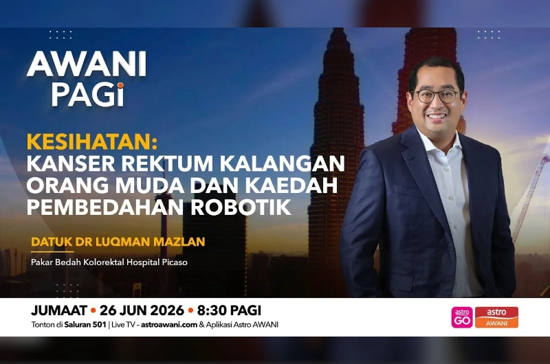 Kanser usus orang muda dan pembedahan robotik