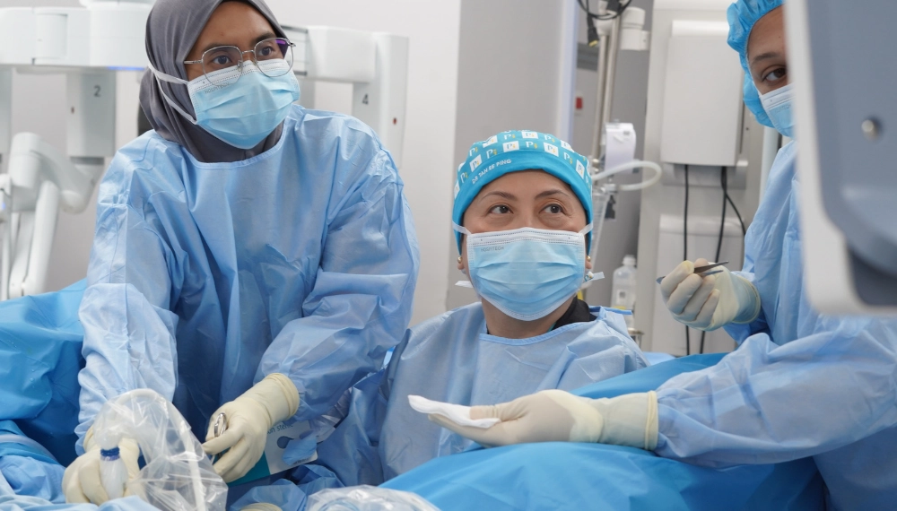 First RFA for Uterine Fibroids Performed by a Gynaecologist in Malaysia