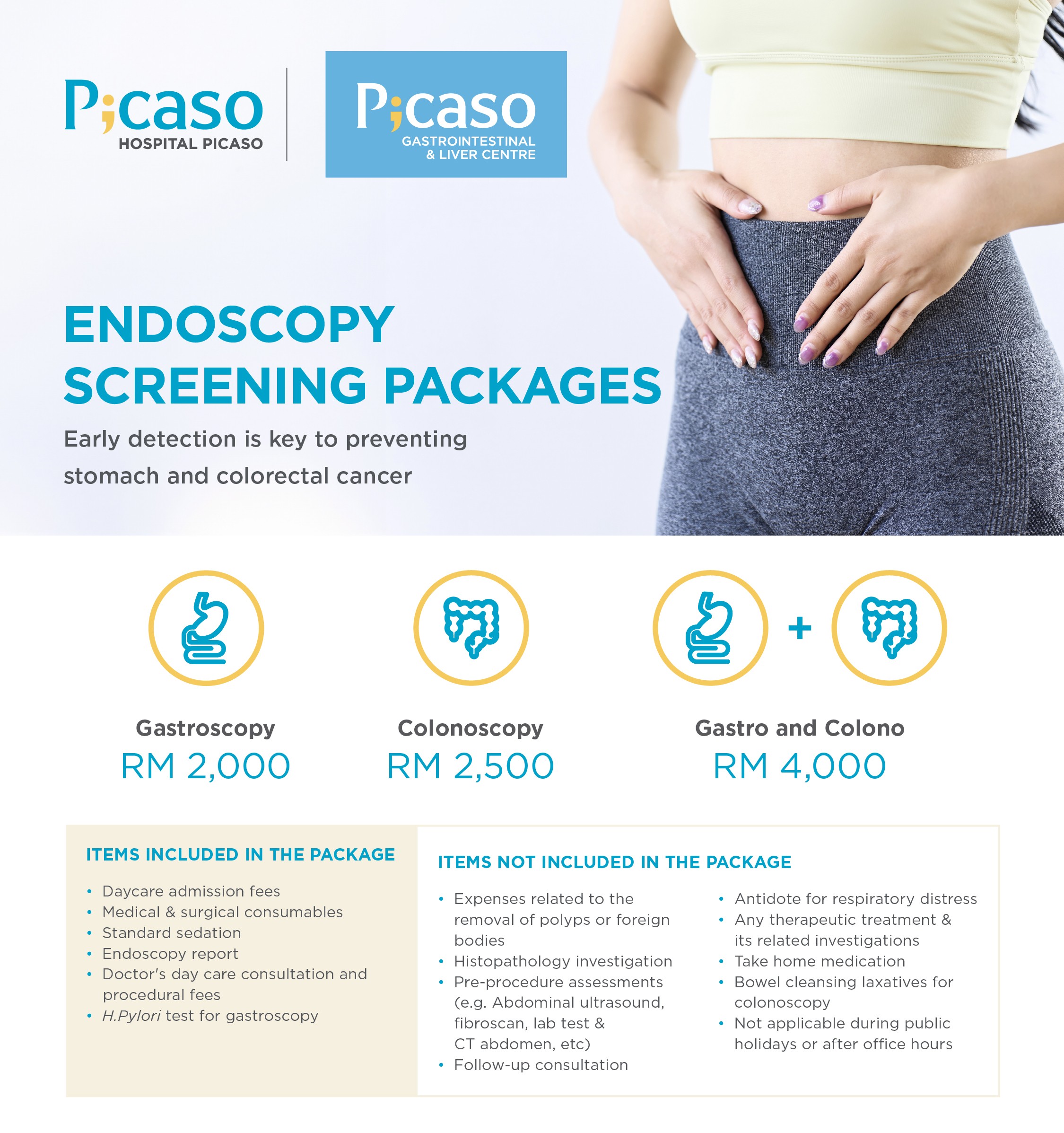 Endoscopy & Colonoscopy Package